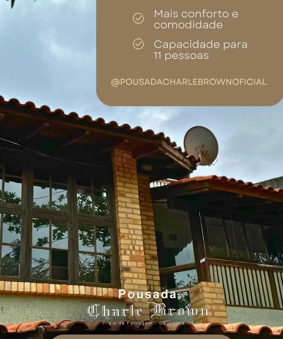Estalagem Pousada Charle Brown Garopaba Brasil